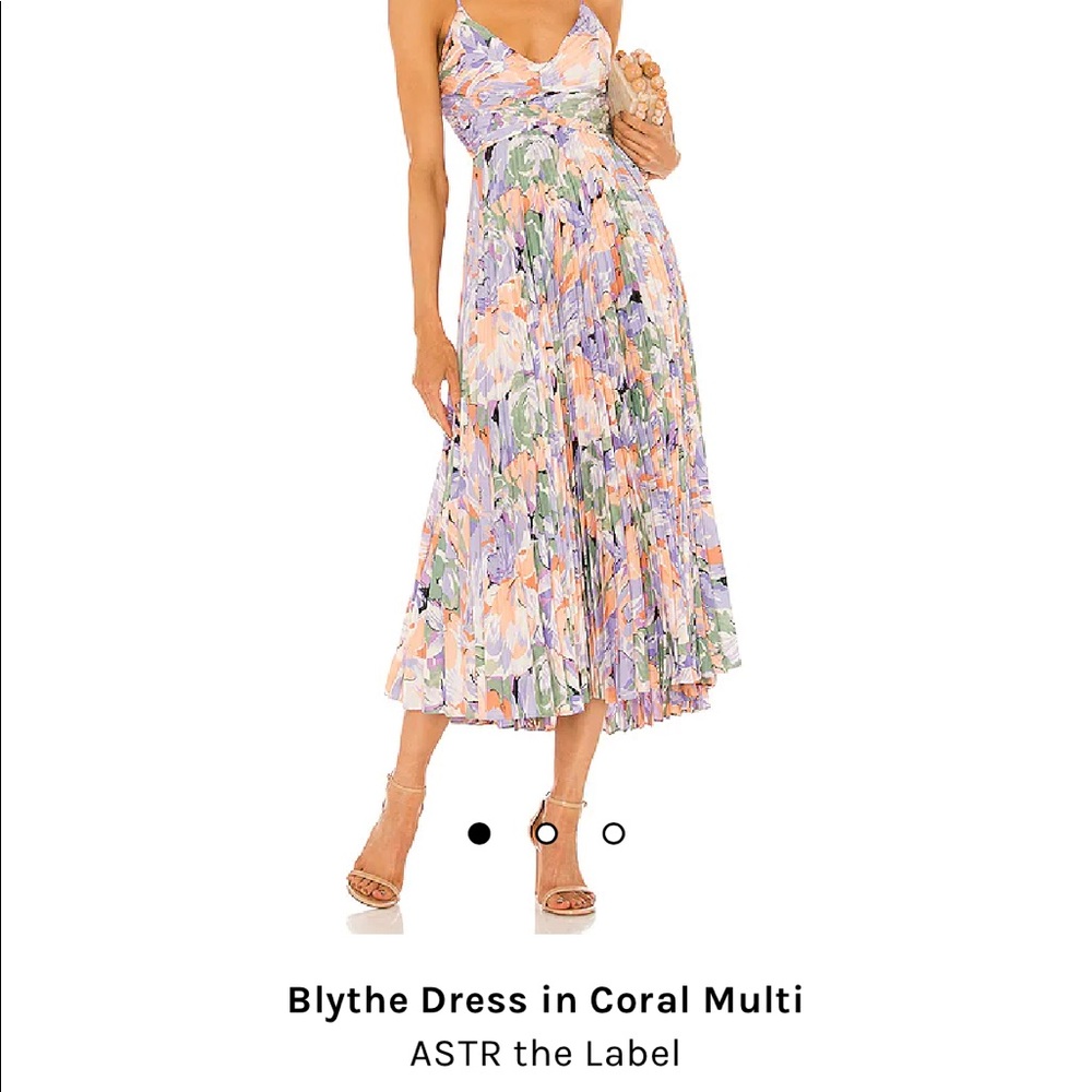 Astr Blythe midi dress